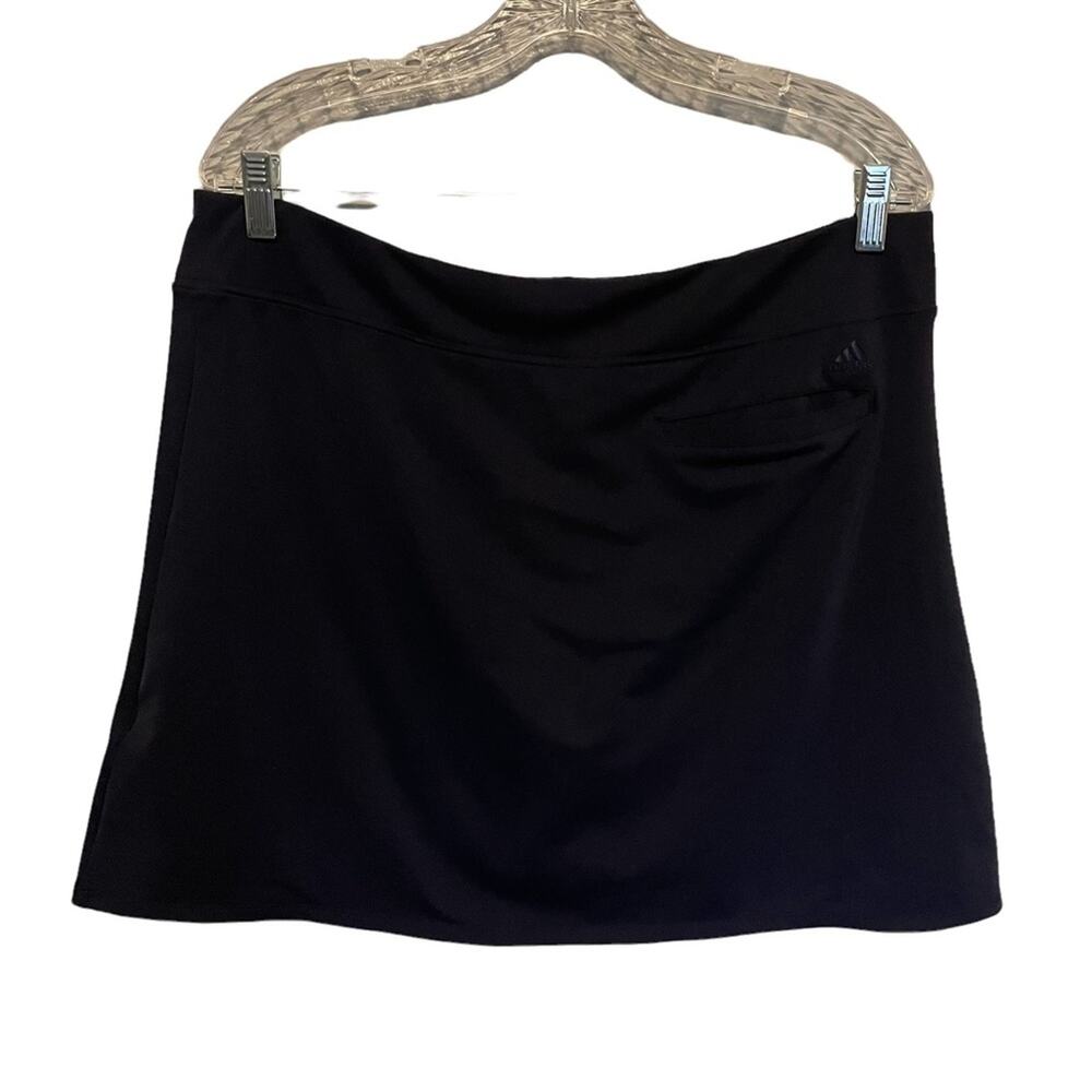 Adidas Navy Climalite Gold Skort Skirt Size 14